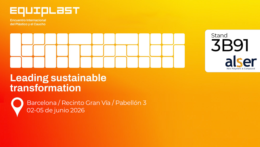 Plásticos Alser sera présent au salon Equiplast 2026 à Barcelone 1 equiplast alser stand 3b91 3
