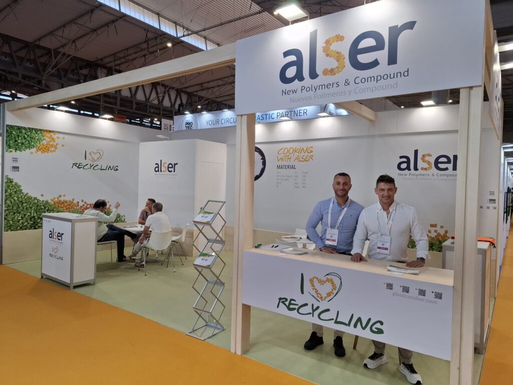 Plásticos Alser - Plástico reciclado 5 Plásticos Alser refuerza en Equiplast 2026 su compromiso con el reciclaje, la calidad y la economía circular